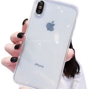 Clear Glitter IPhone X/XS Case